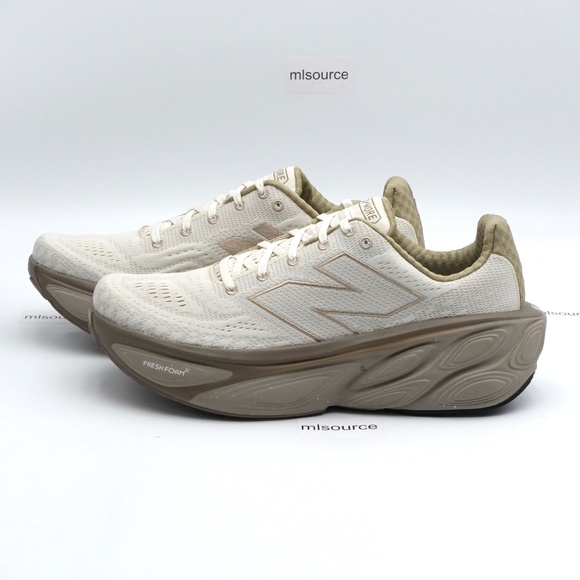 NEW Size 11 Men's New Balance Fresh Foam X More v5 Sneakers MMORHL5 Linen - Picture 1 of 6